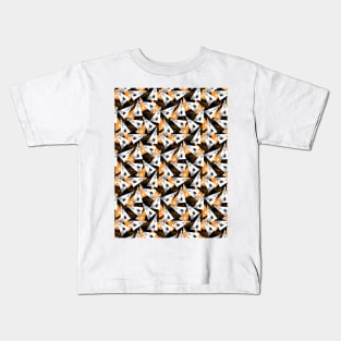 Abstract Spider Cobweb Pattern I Kids T-Shirt